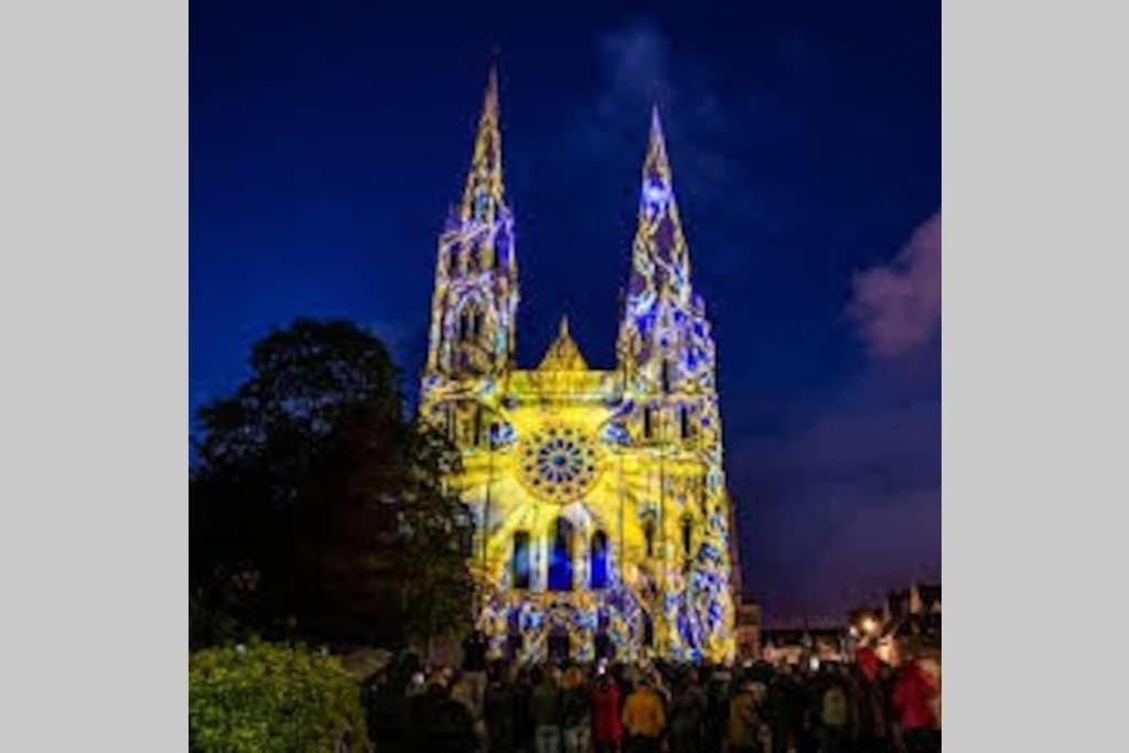 Chartres Coeur De Ville, Beau 2 Pieces Chaleureux Et Lumineux,Parking Et Wifi ! Экстерьер фото